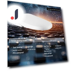 Smart Toilet Seat with Heating — Bathroom Essentials, WoW Home