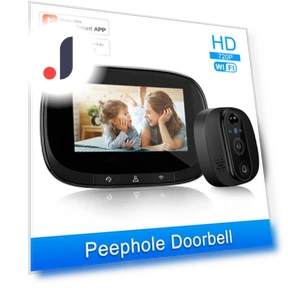 Smart Wi-Fi Doorbell with Camera — Smart Home Security, Jakemy