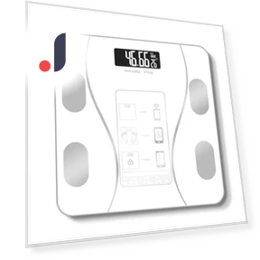 Smart Wireless Digital Bathroom Scale — Weight Management Tools, DC-HOME Textile