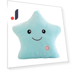 Soft LED Star Pillow — Night Lights, Hercules