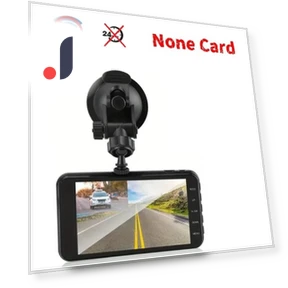 Touch Screen Dual Lens Mobile Internet 1080P Ultra HD 24-Hour Parking Monitor WiFi Recorder — Dashboard Cameras, CANKE