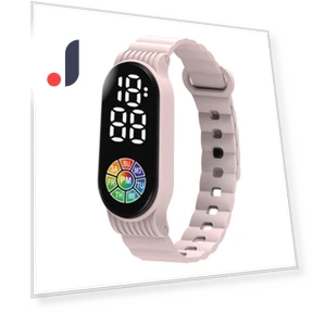 Touchscreen Digital Display Wristwatch — Men's Timepieces, Le Jardin