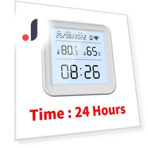 WiFi Temperature and Humidity Sensor — Home Climate Control, DC-HOME Textile