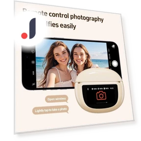 Wireless Earbuds with AI Translation — Language Translators, Junmaocun