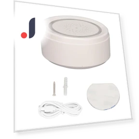 Wireless Sound and Light Siren — Smart Home Security, OutsideWorld