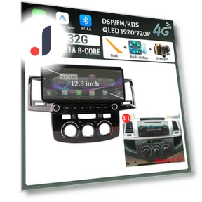 12.3-inch Car Multimedia Receiver with 4G GPS — Stereo Receivers, AutoSphere