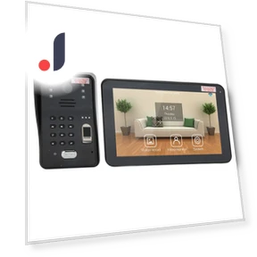 9-inch Wired Video Doorbell — Smart Home Security, OutsideWorld