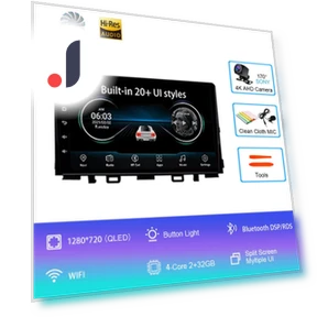 Android 14 Car Multimedia Video Player — Stereo Receivers, AutoSphere