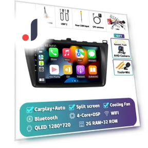 Android 14 Carplay Auto Car Radio — Stereo Receivers, AutoSphere