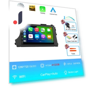 Android 14 HD 7-inch Touchscreen Multimedia Car Radio — Stereo Receivers, AutoSphere