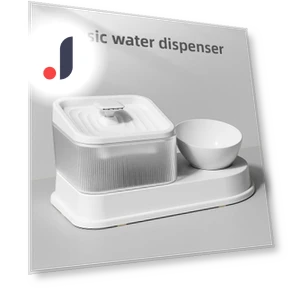 Automatic Water Dispenser with Integrated Bowl — Feeding Supplies, Smart Pet Supplies