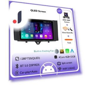 Carplay Android 14 Automotive DVD Multimedia Player — Stereo Receivers, AutoSphere
