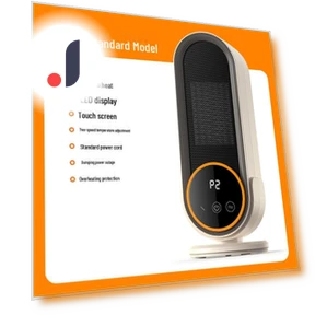 Ceramic Desktop Heater — Portable Heating Solutions, StrideBox