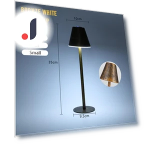 Metal Desk Lamp with Touch Dimming — Desk & Table Lighting, paraiclukl