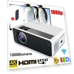 Mini HD 1080P LED Smart Projector — Home Theater Projectors, OutsideWorld