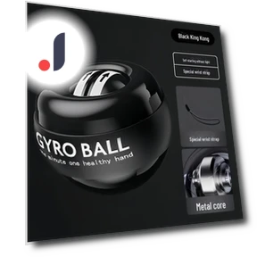 Self-starting Silent Metal Wrist Strengthening Ball — Hand Exercisers, AI Supermarket