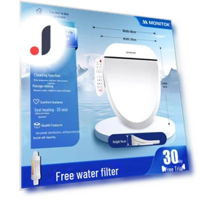 Smart Automatic Toilet Seat — Bathroom Essentials, WoW Home