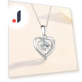 Smart Heart Necklace — Smart Jewelry, Original jewelry design