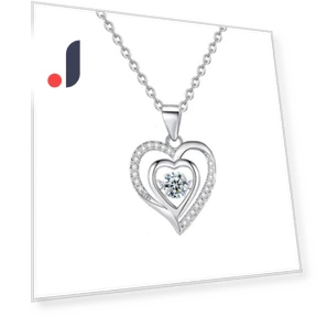 Smart Heart Necklace — Smart Jewelry, Original jewelry design