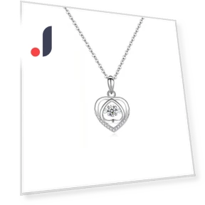 Smart Heart Necklace — Smart Jewelry, Original jewelry design