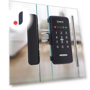 Smart Lock for Frameless Glass Door — Electromagnetic Security Locks, VantaGoods
