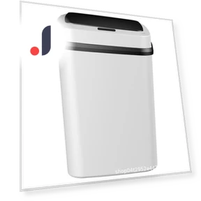 Smart Touch Sensor Trash Can with Lid — Kitchen Cans, FluxZone