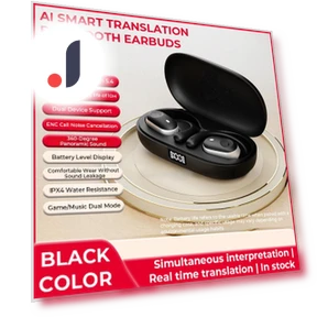 Smart Voice Translator Bluetooth Headphones — Wireless Headsets for Powersports, Actually lighting
