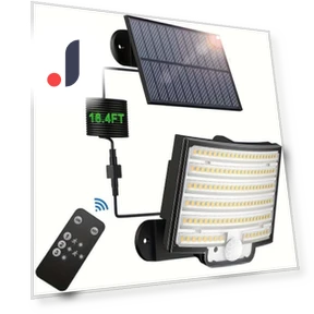 Solar Outdoor Lights - LED Motion Sensor Light — Outdoor Security & Flood Lighting, AutoSphere