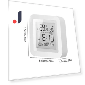 Temperature and Humidity WiFi Sensor — Home Climate Control, Actually lighting
