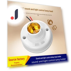 Touch Lamp Holder with Voice Control and Switch — Smart Home Modules, All gears