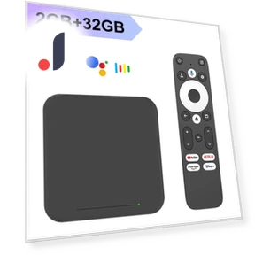 UHD Google TV Box — Streaming Devices, Blackin