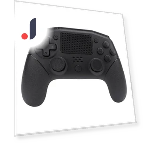 Wireless Controller with Programmable Back Button and Dual Vibration Function — Gaming Controllers, DIYelecs