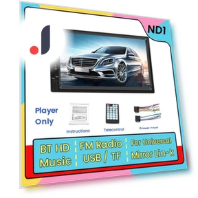 2 Din MP5 Car Player — Stereo Receivers, AutoSphere