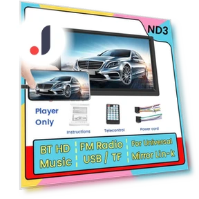 7-inch HD Touchscreen Universal Car Radio Receiver — Stereo Receivers, AutoSphere