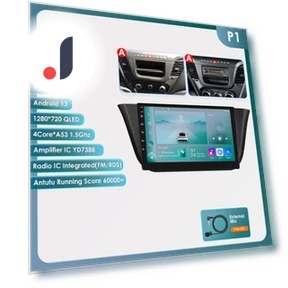 AI Intelligent Wireless CarPlay Android Auto Radio — Navigation & GPS Accessories, OSSURET