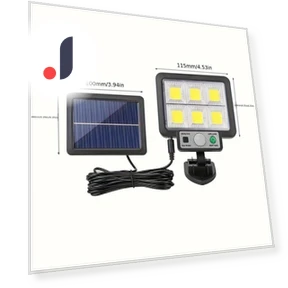 LED Solar Light Patio Outdoor Motion Sensor Solar Wall Lamp — Outdoor Security & Flood Lighting, AutoSphere