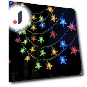 LED Star and Moon String Lights — String Lights, AI Market