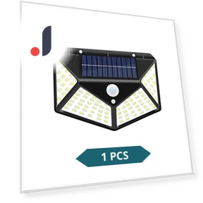 Multifunctional LED Solar Light With Motion Sensor — Outdoor Security & Flood Lighting, AutoSphere