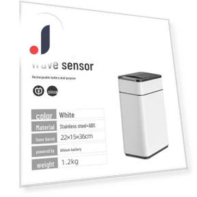 Smart Induction Trash Box — Kitchen Cans, Dental Clinic