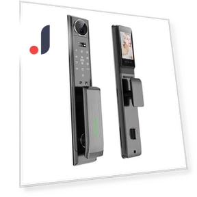 Smart Lock with Face Recognition, Intercom, and Fingerprint Access — Smart Home Security, Pets Land