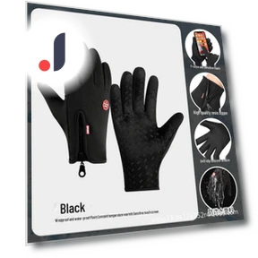 Winter Motorcycle Gloves — Gloves, CrestLink