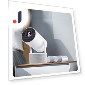 4K Smart Projector — Home Theater Projectors, Essager Electronic
