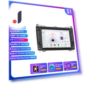8-inch Car Stereo with Wireless CarPlay and Android Auto — Stereo Receivers, OSSURET