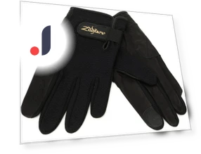 Drummer Gloves with Touchscreen — Finger Cymbals, Zildjian