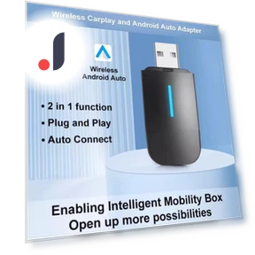 Dual Interface Wireless CarPlay Android Auto Adapter — Phone Accessories, JOHO - CarGear