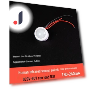 Infrared Motion Sensor Hand-Sweep Ceiling Light Switch Module — Ceiling Fan Wall Controls, Polaris star