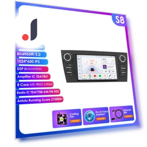 Intelligent 7-inch AI 2din Android 13 Car Multimedia Video Player — Stereo Receivers, OSSURET