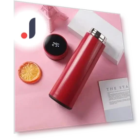 Intelligent Temperature Display Stainless Steel Smart Water Bottle — Beverage Warmers, YuTao Sweetheart