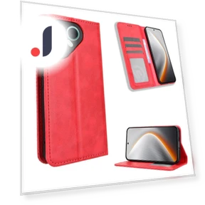 Leather Case Wallet Stand with Retro Texture — Flip Cases, Smartwatch 2025