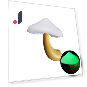 LED Mushroom Night Lights — Night Lights, BeautifullifeA